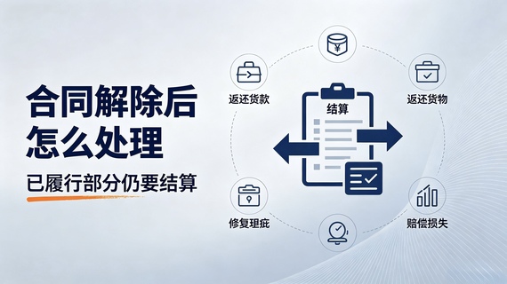 合同解除后，已经履行的部分怎么处理