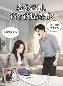 老公出轨，该不该提离婚？先理清这几点再做决定